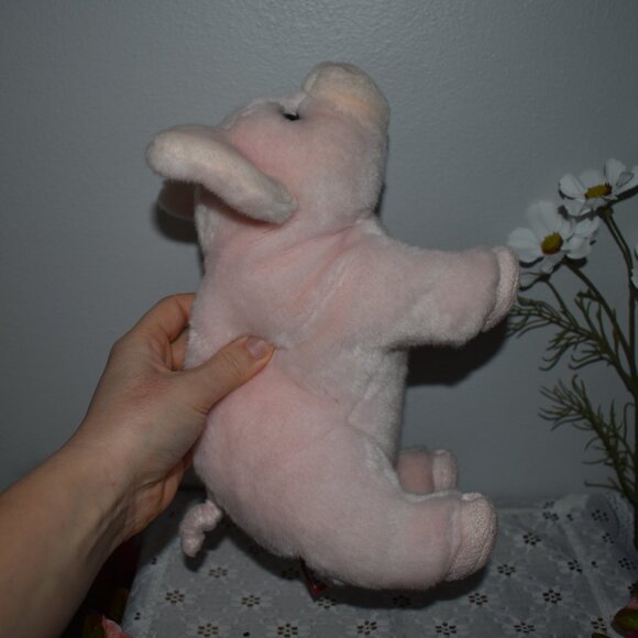 Douglas the cuddle toy Pink Piglet Pig Soft Plush Stuffed Animal - Picture 8 of 8